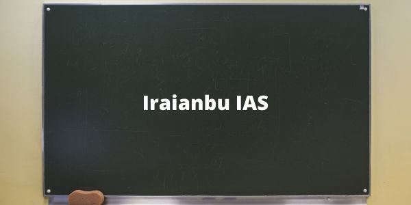 Dr. V. Irai Anbu — In Service